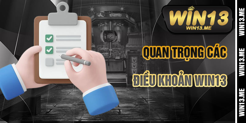 Các Điều Khoản Quan Trọng Của Win13